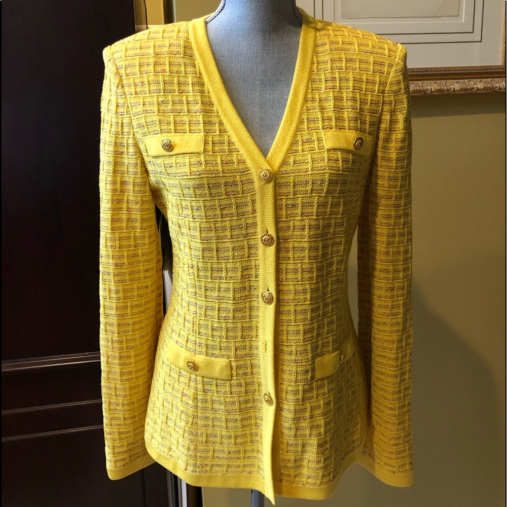 St John Jacket Boucle Style sz 6